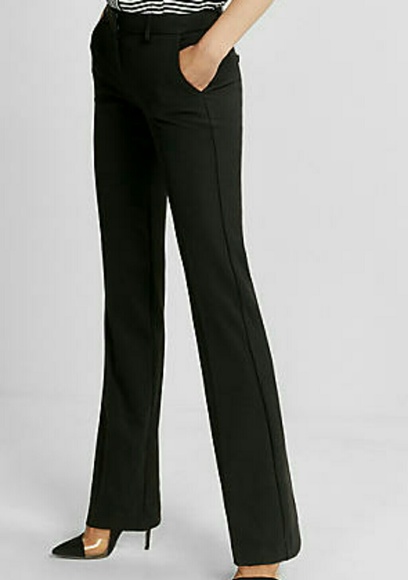 Express Pants - Express black The Editor flare pants size 0 short